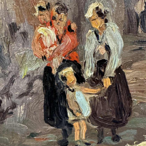 Albert DANDOY (1885-1977): Namen - Porte Monin rue des Brasseurs.