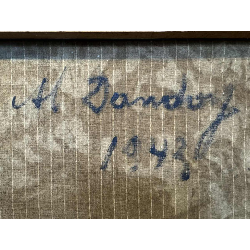 Albert DANDOY (1885-1977): Namen - Porte Monin rue des Brasseurs.