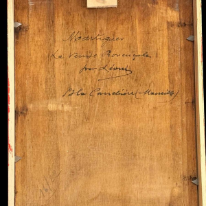 "Martigues La Venise Provençale" set van 2 olies Leoni in Marseille rond 1920.