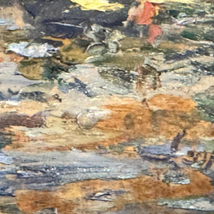 " Martigues La Venise Provençale" set of 2 paintings Leoni at Marseille 1920