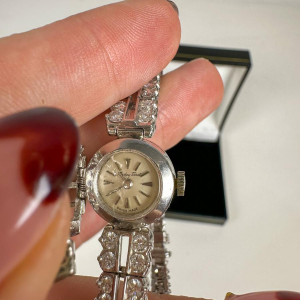 Mathey-Tissot, diamond wristwatch