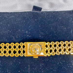 Montre-bracelet en or 18k, automatique à remonter