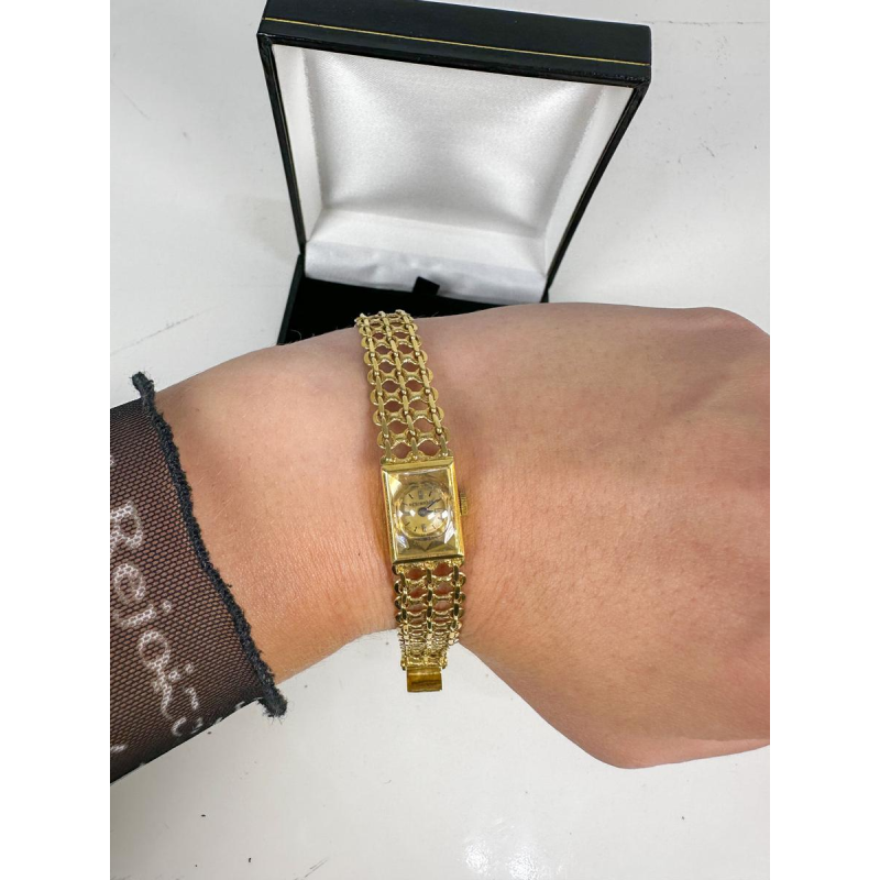 Montre-bracelet en or 18k, automatique à remonter