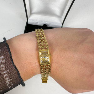 Montre-bracelet en or 18k, automatique à remonter