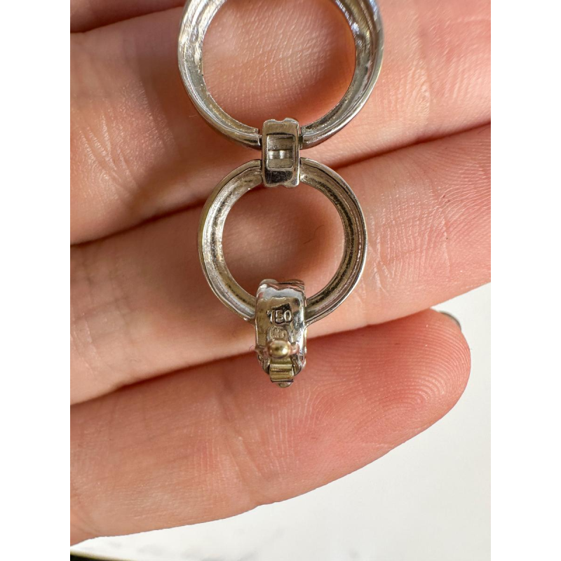 Women's bracelet in white gold and diamonds