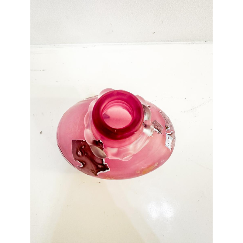 Louis Leloup, petit vase signé, années 90