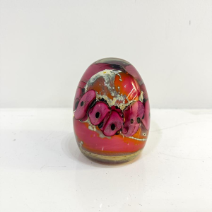 Louis Leloup, presse-papier en verre, 2003