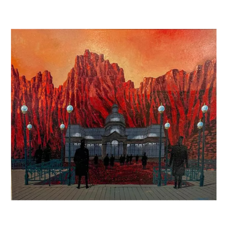 Gaston Bogaert, "La Grande Assemblée", huile sur toile, 1941
