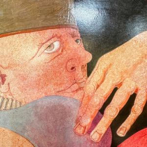 Jean-Pierre Félix, huile sur toile signée, tableau expressionniste, 20e siècle