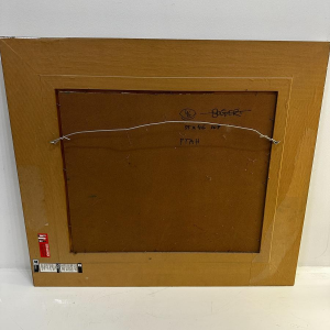 Gaston Bogaert, "Ptah" olieverf op doek, surrealistisch schilderij, 1946