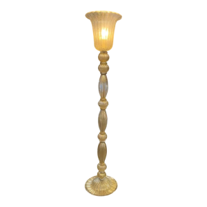 Barovier & Toso (attribué à) à Murano, lampadaire en verre et or, Italie ca 1960/70