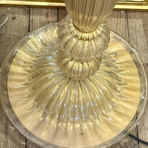 Barovier & Toso (attribué à) à Murano, lampadaire en verre et or, Italie ca 1960/70