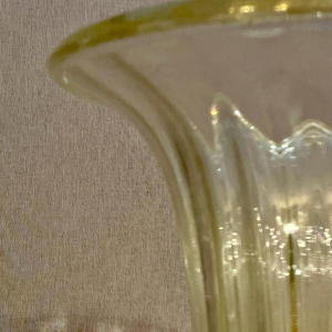 Barovier & Toso (toegeschreven aan) in Murano, staande lamp van glas en goud, Italië ca. 1960/70