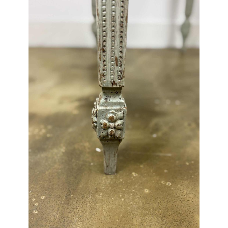 Carved and lacquered wood console, France early 19th century