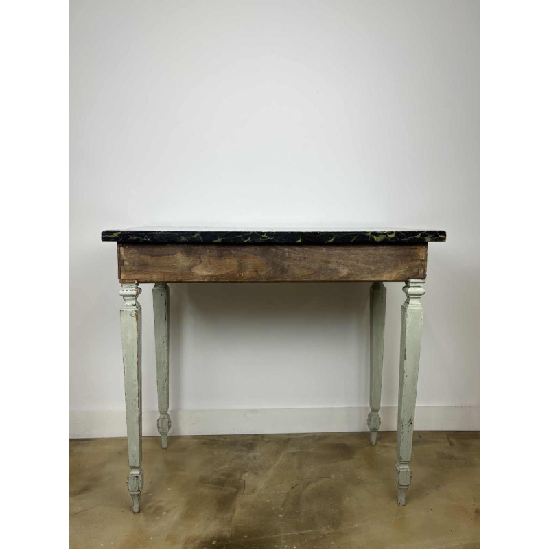 Gesneden en gelakte houten console, Frankrijk vroeg 19e eeuw