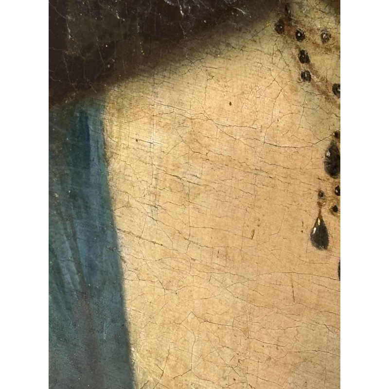 Portret van een vrouw versierd met juwelen, vermoedelijk Duitse school, 18e eeuw