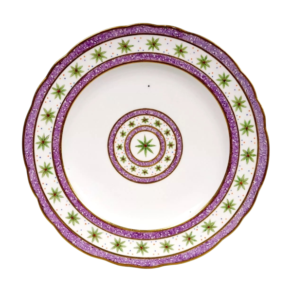 Sèvres factory, soft porcelain plate, late 18th century - Revolutionary