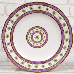 Manufacture de Sèvres, assiette en porcelaine tendre, fin XVIIIe s - Révolutionnaire
