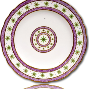 Manufacture de Sèvres, assiette en porcelaine tendre, fin XVIIIe s - Révolutionnaire