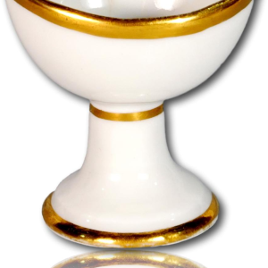 Porcelaine de Paris, bain d'oeil ou rince oeil, époque Empire