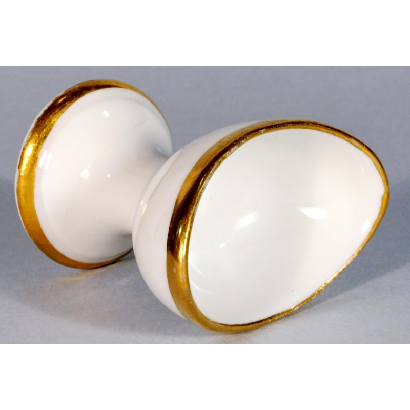 Porcelaine de Paris, bain d'oeil ou rince oeil, époque Empire