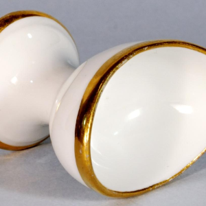 Paris porcelain, eye bath or eye rinse, Empire period