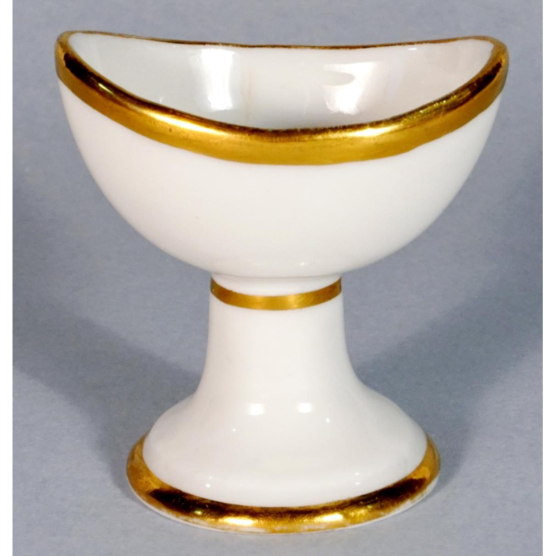 Paris porcelain, eye bath or eye rinse, Empire period