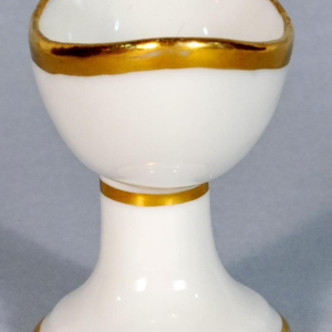 Porcelaine de Paris, bain d'oeil ou rince oeil, époque Empire