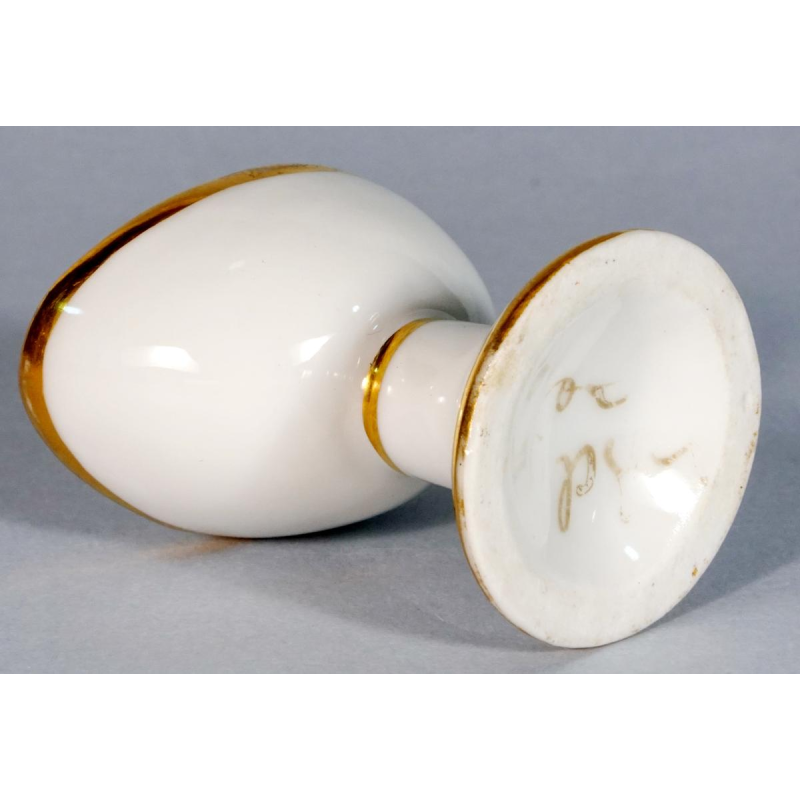 Porcelaine de Paris, bain d'oeil ou rince oeil, époque Empire