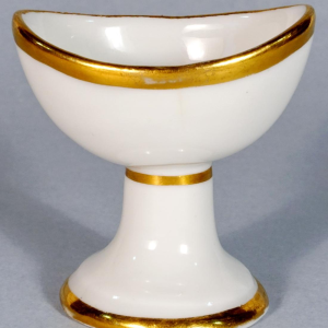 Porcelaine de Paris, bain d'oeil ou rince oeil, époque Empire