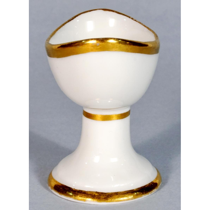 Paris porcelain, eye bath or eye rinse, Empire period