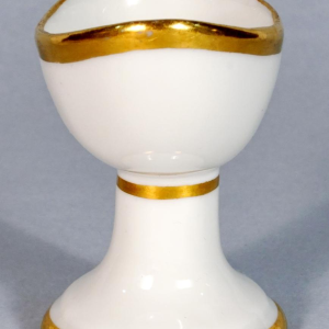 Porcelaine de Paris, bain d'oeil ou rince oeil, époque Empire