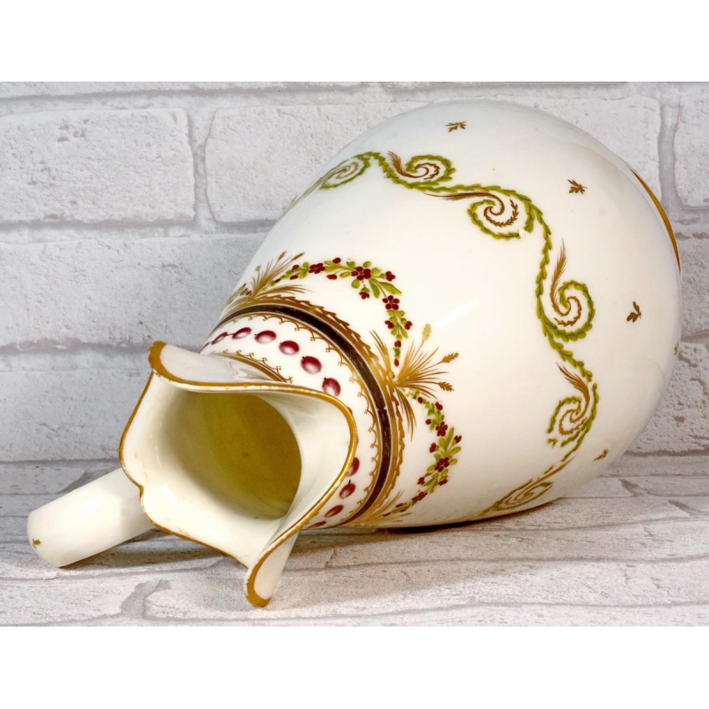Paris porcelain, Louis XVI water jug, 18th century