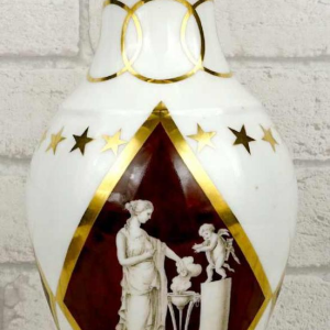 Paris porcelain, water jug, Empire period, 19th century