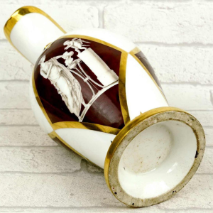 Porcelaine de Paris, broc à eau, époque Empire, XIXe s