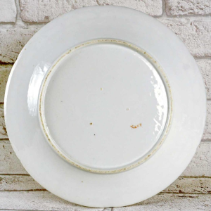 Manufacture de Nast / Porcelaine de Paris, bord met afvalversiering, 18e eeuw