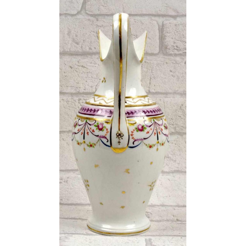 Porcelaine de Paris - Atelier de Halley, broc à eau, ca 1795-1800