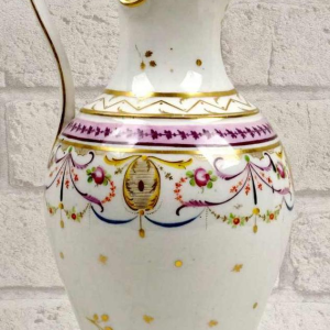 Porcelaine de Paris - Atelier de Halley, broc à eau, ca 1795-1800