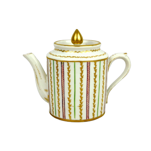 Bordeaux porcelain - Verneuilh workshop, teapot coffee pot, 18th century