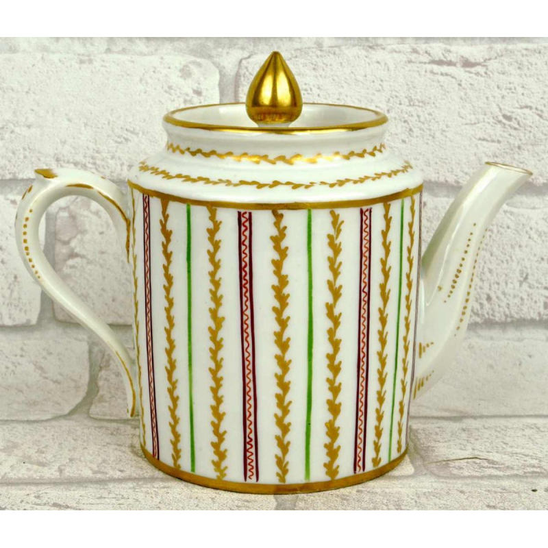 Bordeaux porselein - Verneuilh atelier, theepot koffiepot, 18e eeuw