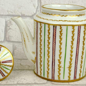 Bordeaux porselein - Verneuilh atelier, theepot koffiepot, 18e eeuw