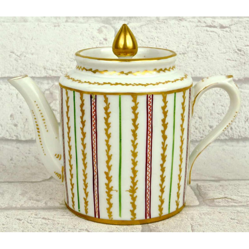 Bordeaux porselein - Verneuilh atelier, theepot koffiepot, 18e eeuw