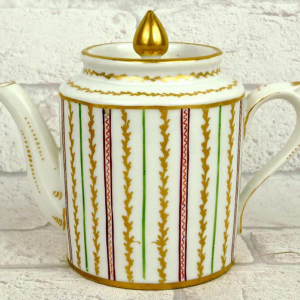 Porcelaine de Bordeaux - Atelier des Verneuilh, théière cafetière, XVIIIe s