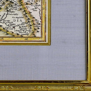 Jodocus Hondius éditeur, carte de la Savoie “Sabaudia“ gravure, France début XVIIe s