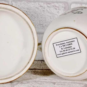 Paris porcelain, stock bowl and lid, 18th century