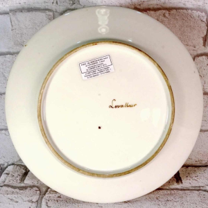 Porcelaine de Paris - Atelier de Levasseur, plate, early 19th c