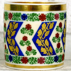 Paris porcelain, cup and saucer - early 19th century