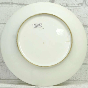 Porcelaine de Paris, plate decorated with Turquerie, early 19th c