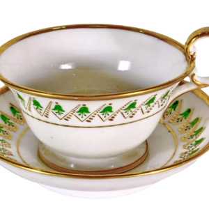 Manufacture de Dagoty et Honoré, Parijs porseleinen theekopje, 19e eeuw