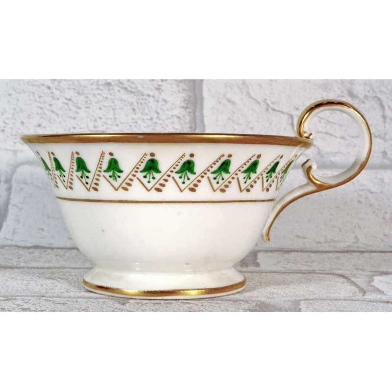 Manufacture de Dagoty et Honoré, Paris porcelain teacup, 19th c